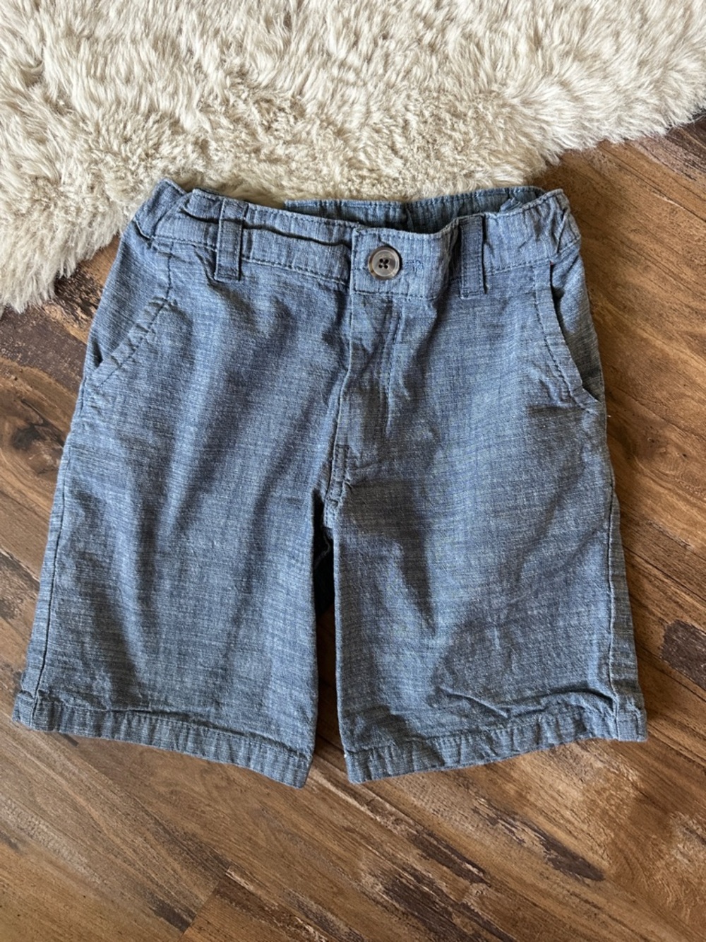 Cat & Jack Blue-Grey Knit Shorts